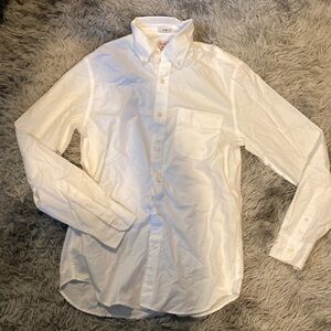 White brooks brother button down shirt